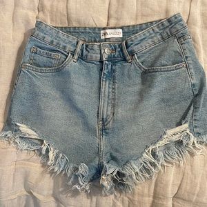 Zara cutoff shorts